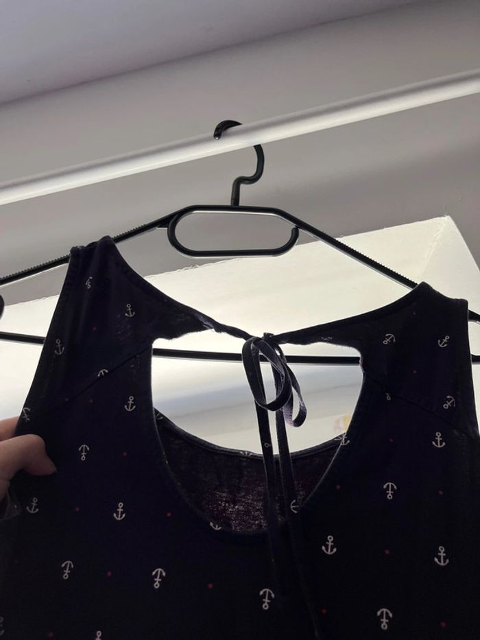 Jolie petite robe motif ancre - photo numéro 3