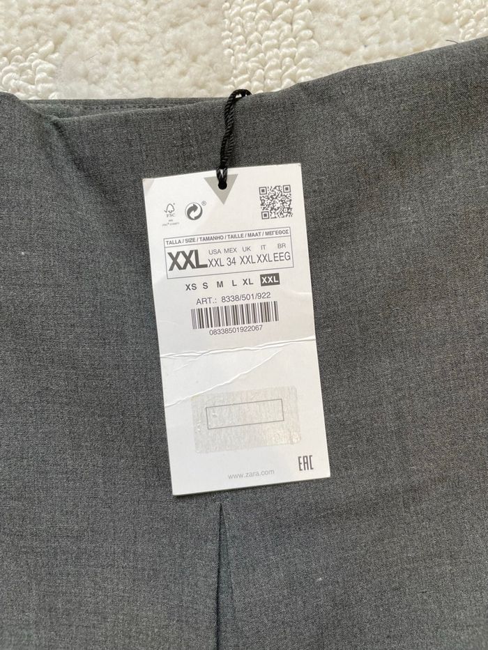 Jupe short Zara T44 - photo numéro 3