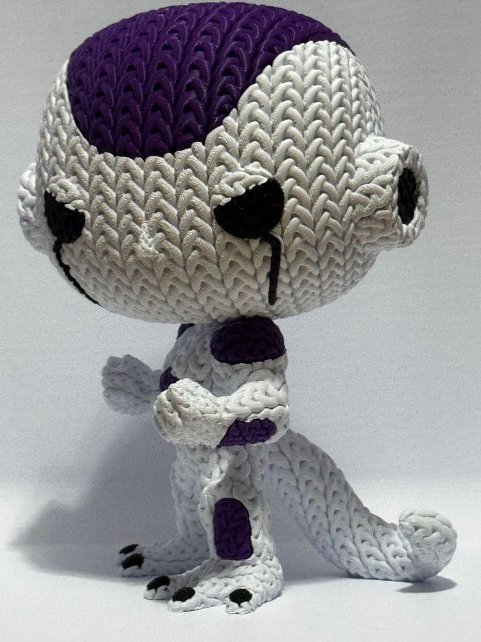 Figurine freezer version tricoté - photo numéro 2