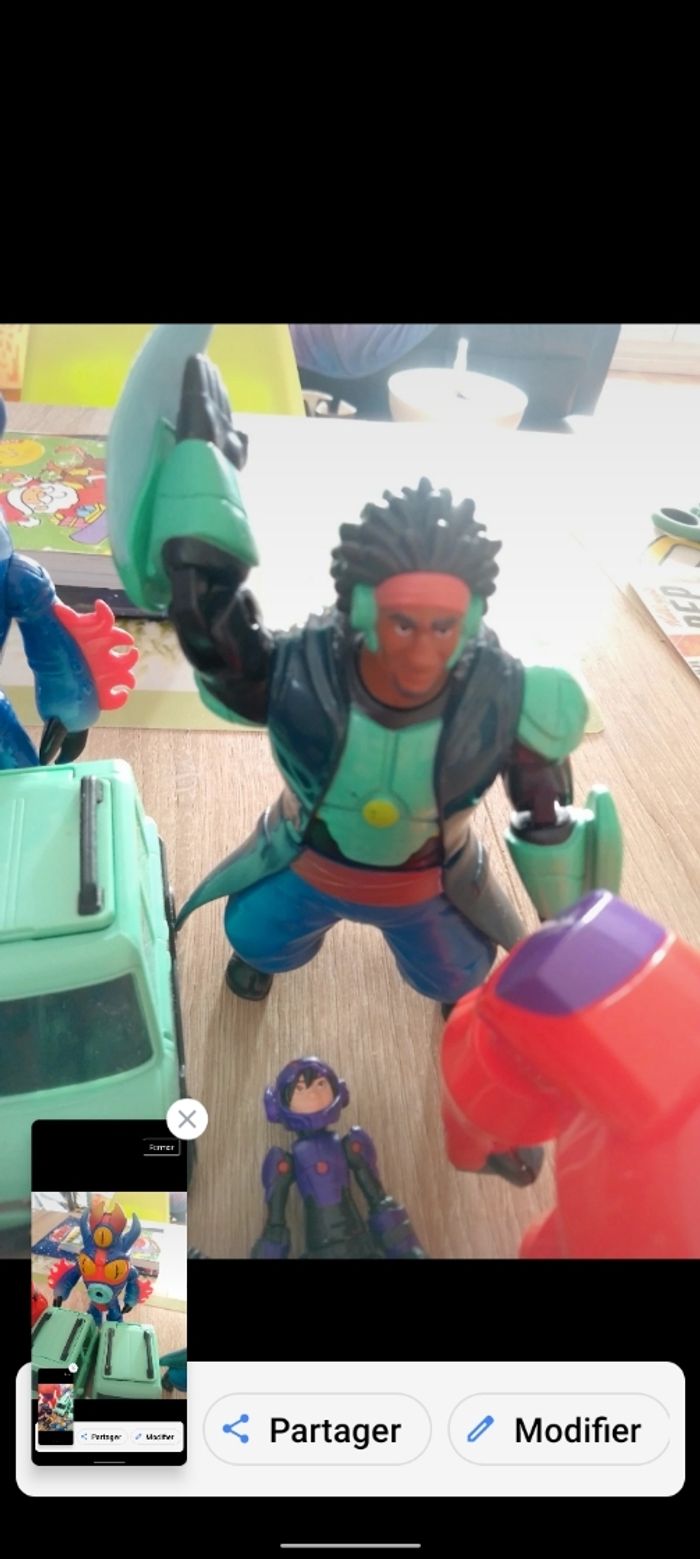 Lot figurines les nouveaux héros - photo numéro 3