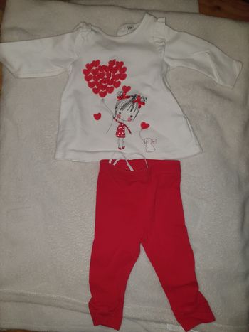 Ensemble rouge et blanc