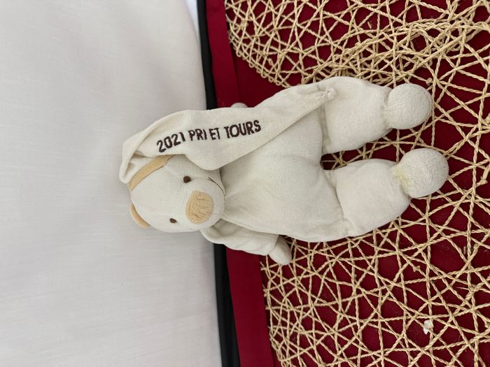 doudou ours baby nat publicitaire 2021 pri et tours