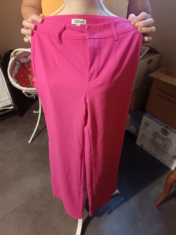 Pantalon jambe large