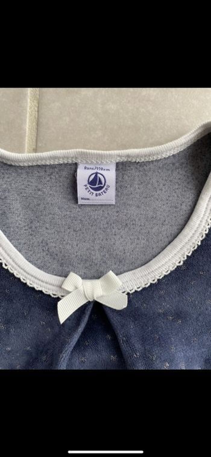 Chemise de nuit Velours Petit Bateau 8 ans - photo numéro 3