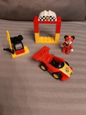 Lego duplo disney mickey 10843 la voiture de course