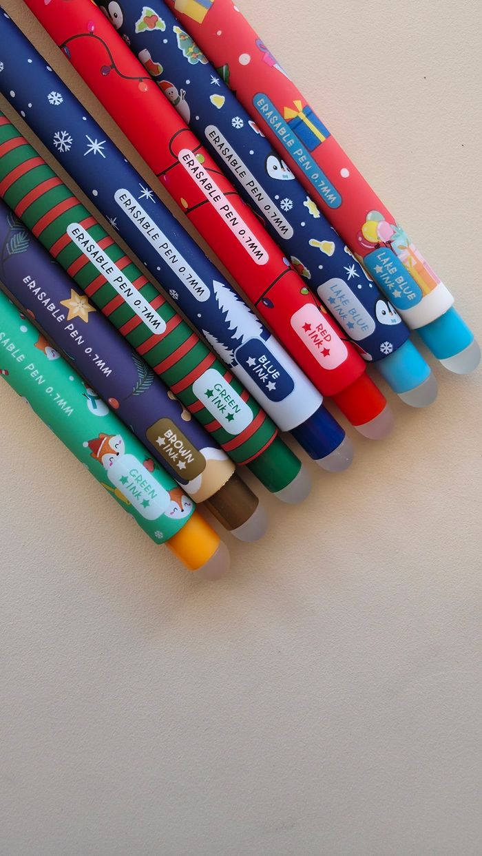 Lot de  7 Stylos Noël 🎅de la collection Edition limitée Noël - photo numéro 6