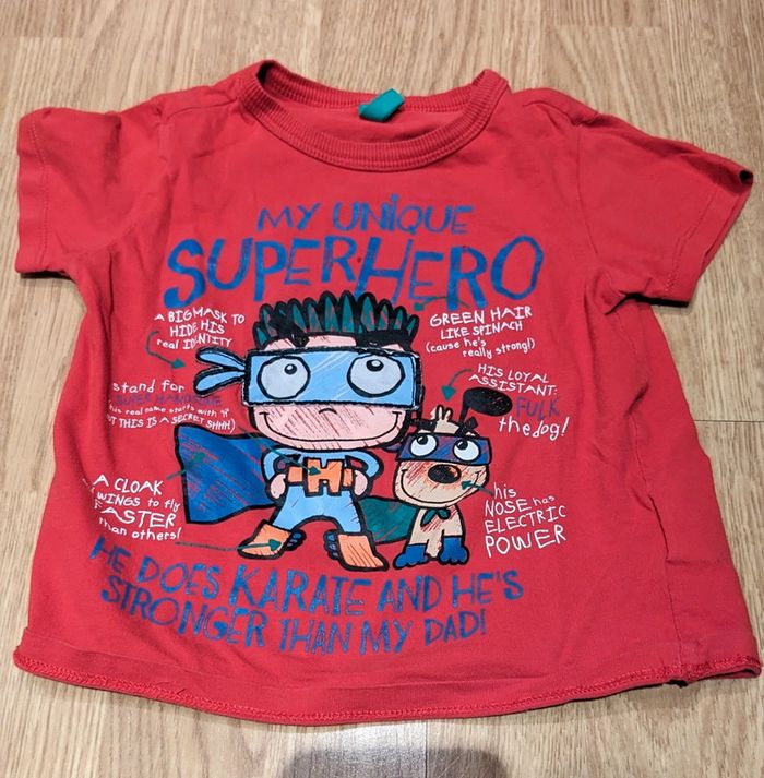 T-shirt garçon taille 18 mois