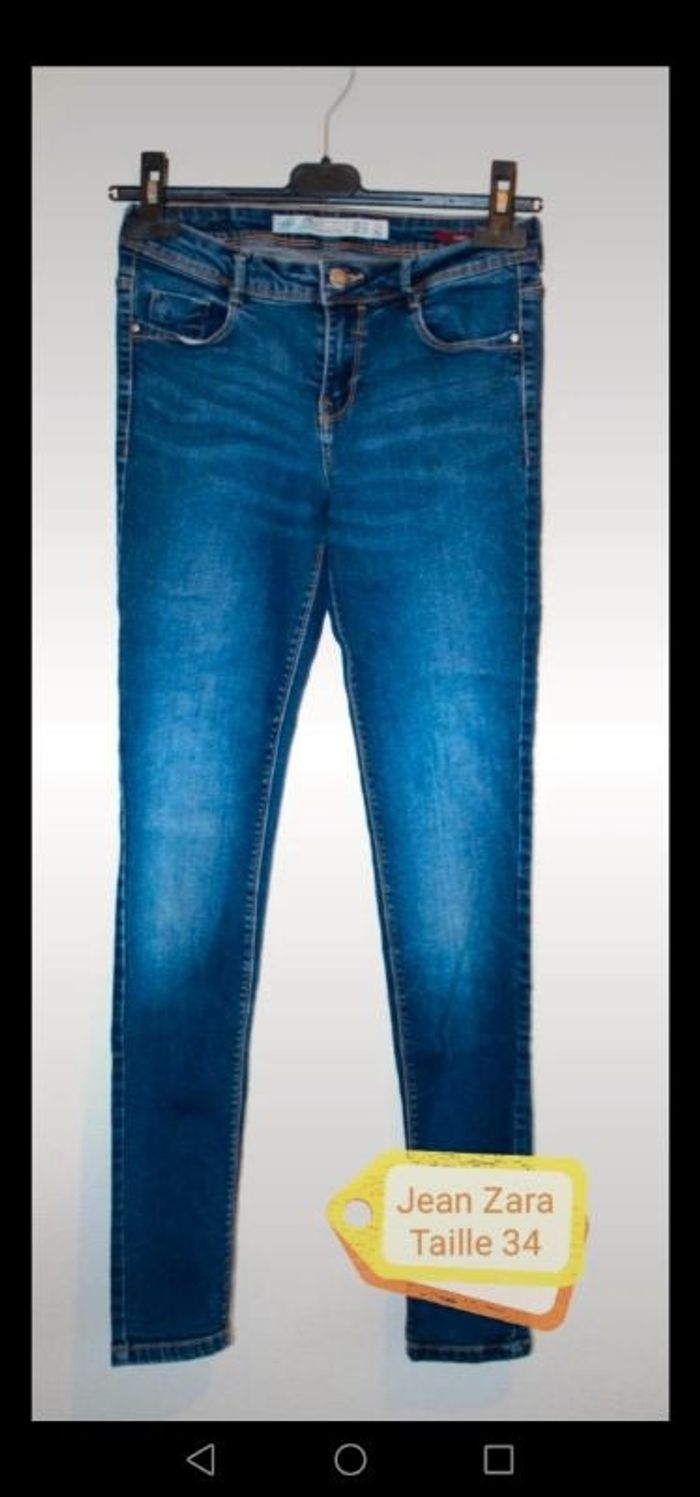Jean Zara taille 34