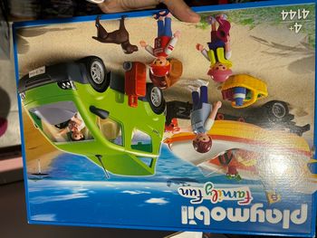 Playmobil 4144 Voiture familiale avec remorque porte-bateaux