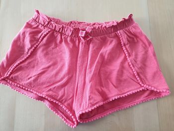 Short fluide fille 10 ans rose