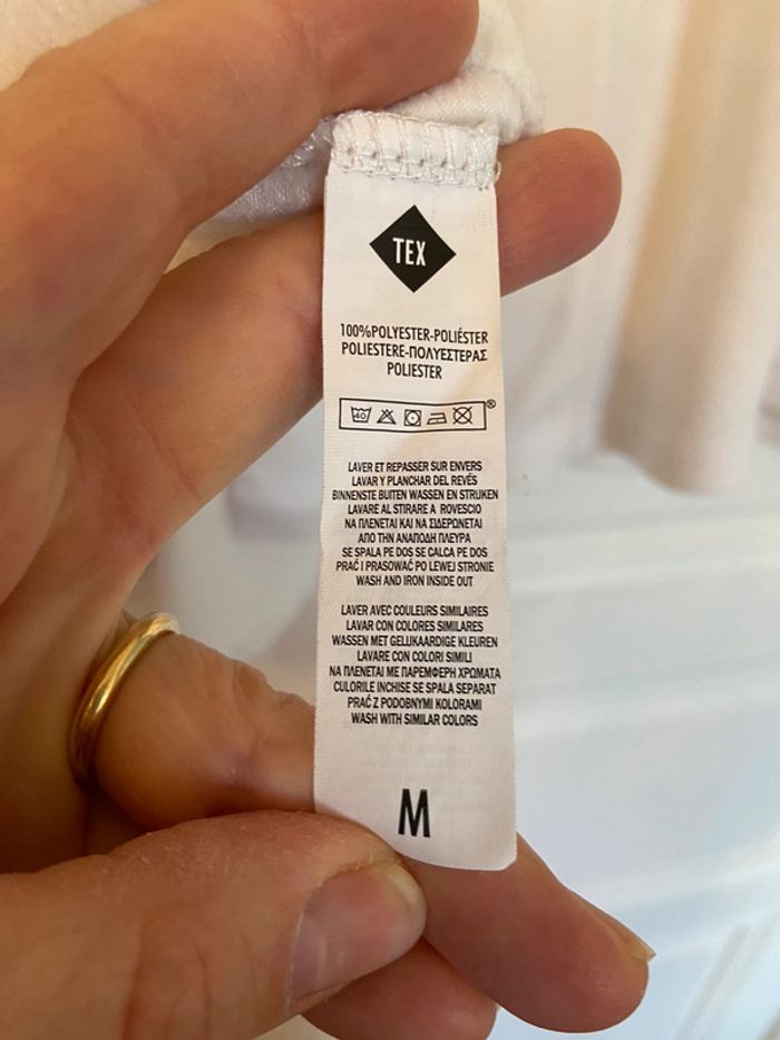 Lot de deux hauts de pyjama rennes Etam et Tex taille M - photo numéro 13