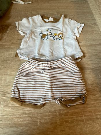 Ensemble t-shirt+short