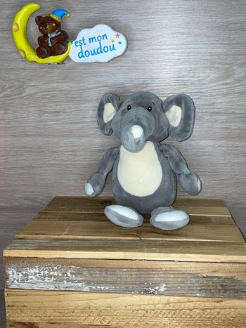 NIC376 doudou éléphant 🐘 nicotoy