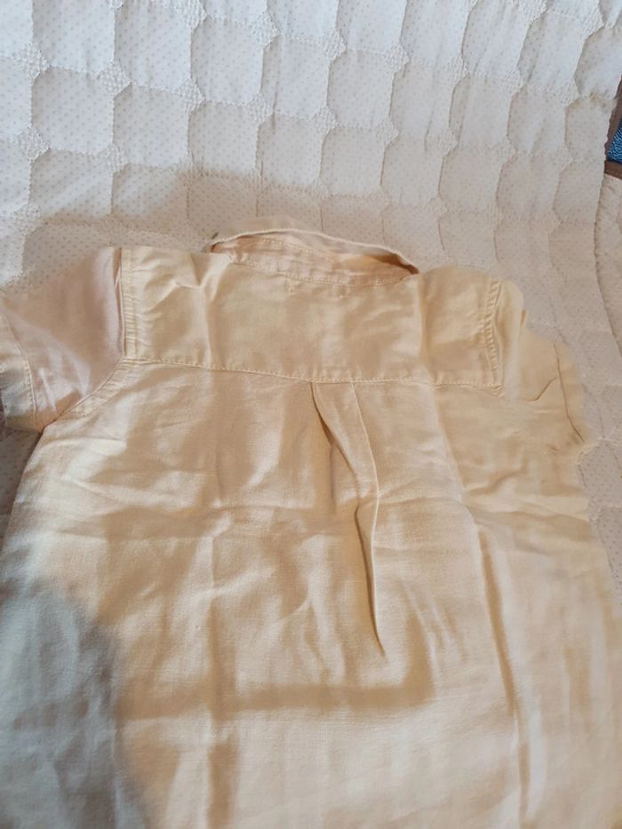 Chemisette couleur vanille 18 mois - photo numéro 2