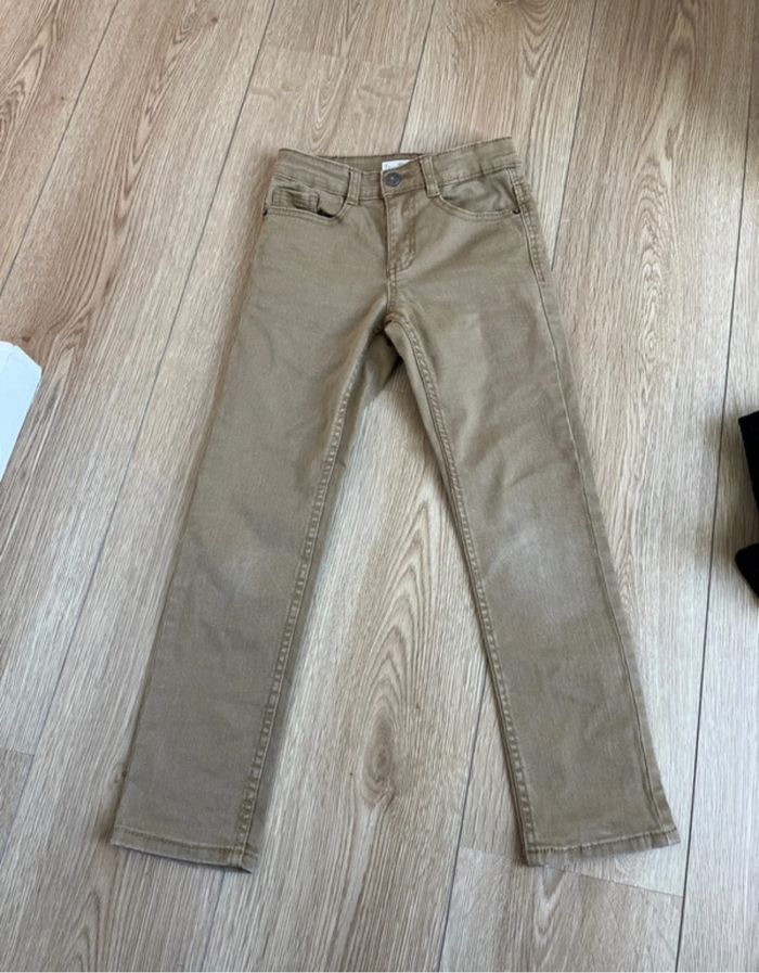 Jean slip beige Kiabi