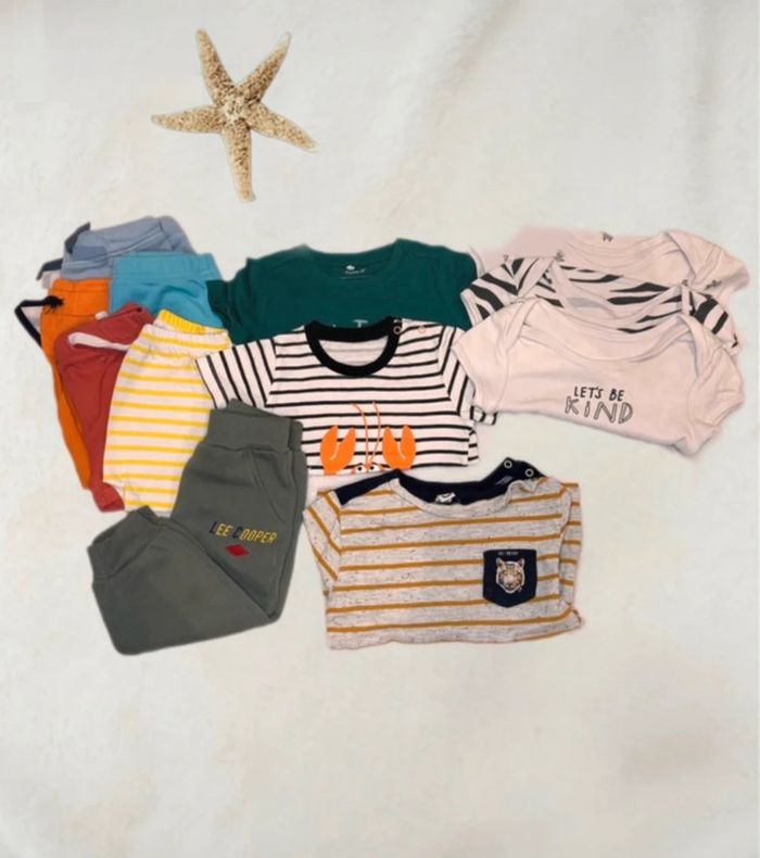 🌷Lot de vêtements bébé garçon taille 12 mois🌷