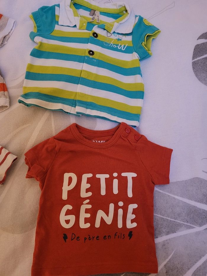 Lot 4 t-shirt 1 mois - photo numéro 2