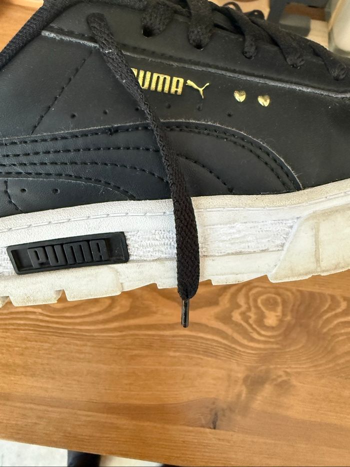 Baskets noir Puma Pointure 35 - photo numéro 3