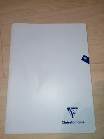 Cahier 96 pages