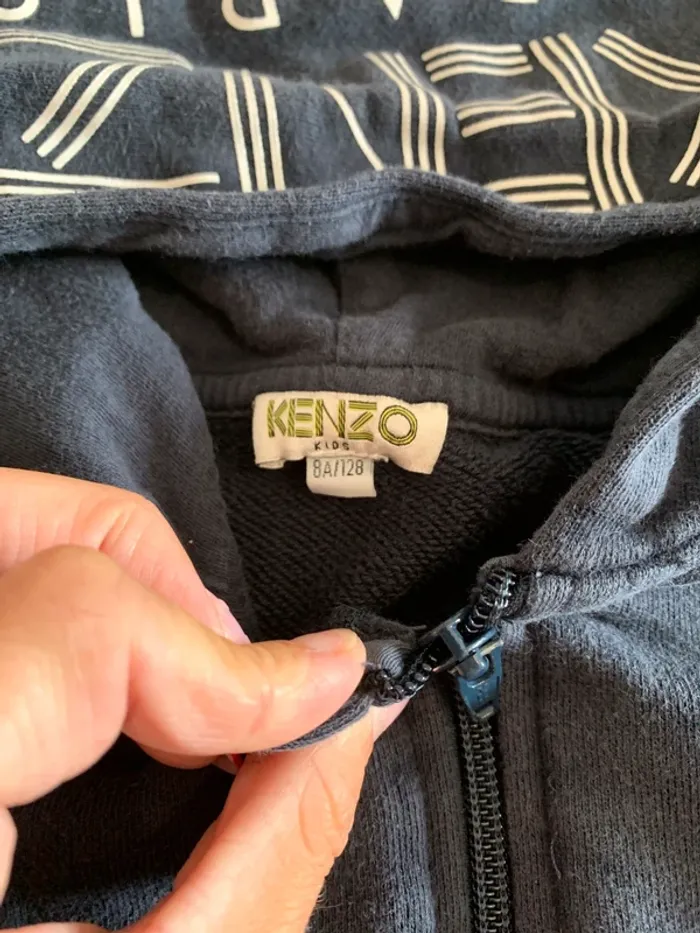 Gilet kenzo taille 8 ans - photo numéro 2