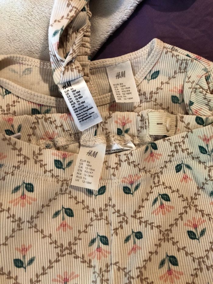 Ensemble 3 pièces côtelé H&M - photo numéro 5