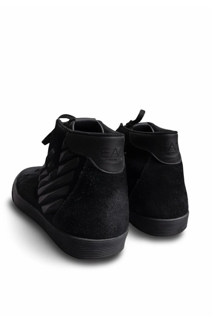 Baskets montantes suede EA7 Emporio Armani high-top sneakers Size 44 - photo numéro 11