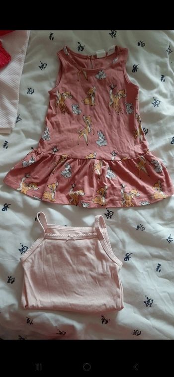 Lot vetements ete fille