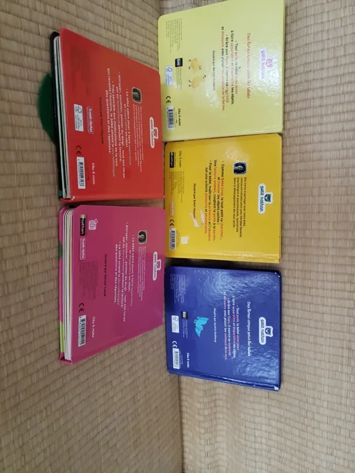 Lot de 5 livres bébés petit Nathan - photo numéro 3