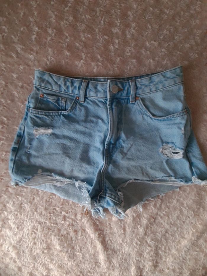 Short en jean femme