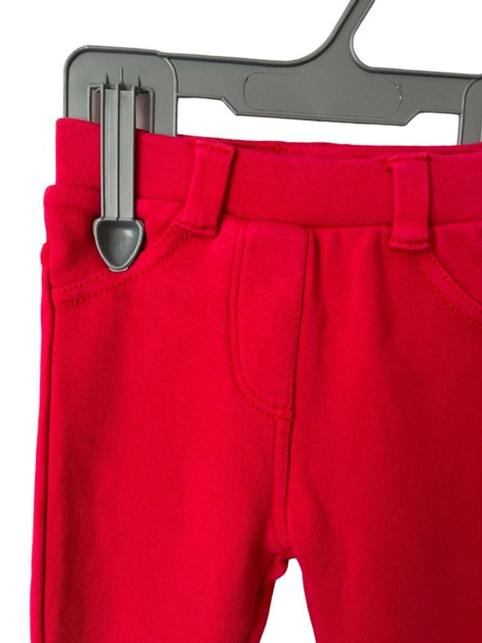 Tregging / legging épais rose fuchsia - DPAM 6 mois (68cm) - photo numéro 2