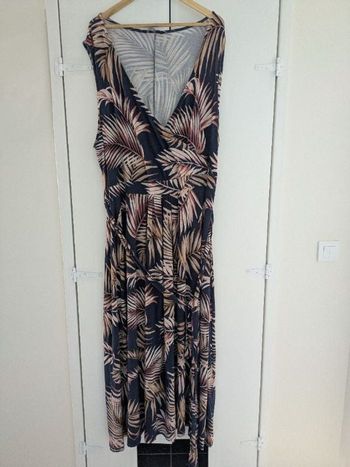 Robe longue cache-coeur Yours 26/28