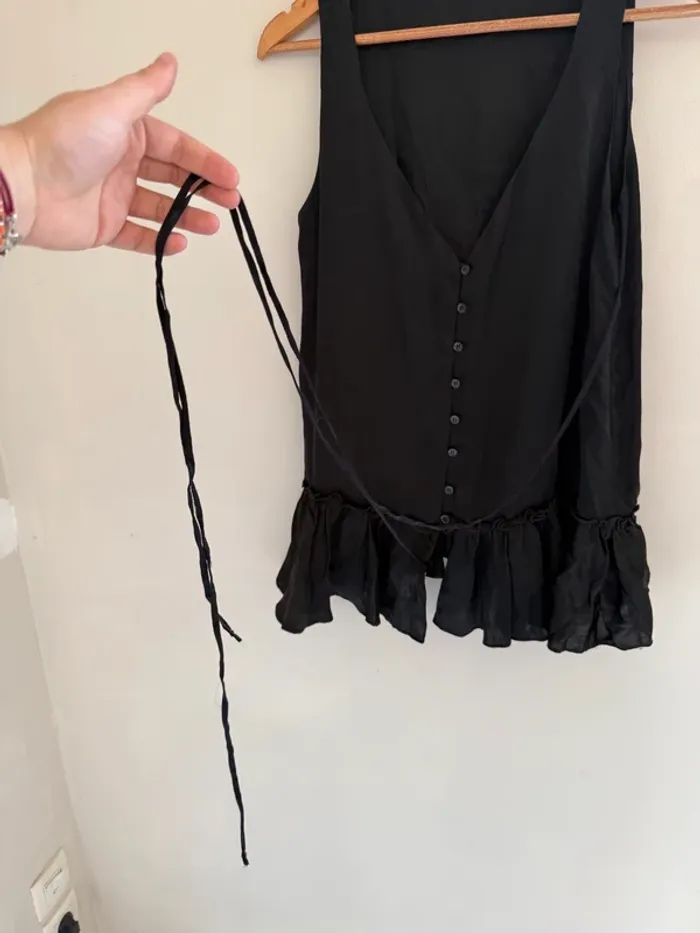 Blouse Barbara Bui noire - photo numéro 3