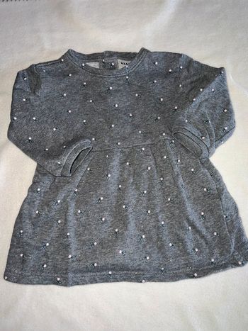 Robe gris 18 mois kiabi