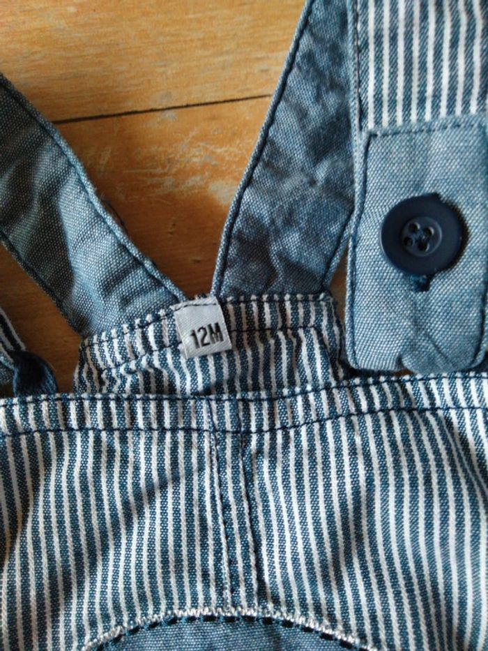Salopette short 12m - photo numéro 3