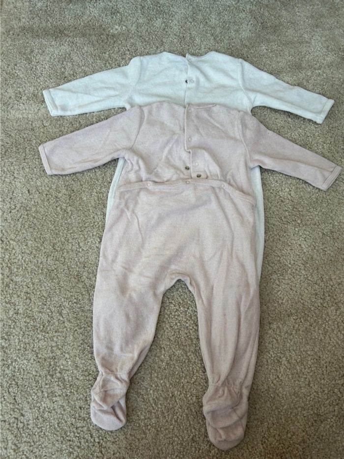 Lot de 2 pyjamas en velours fille - 9 mois - La Redoute - photo numéro 6