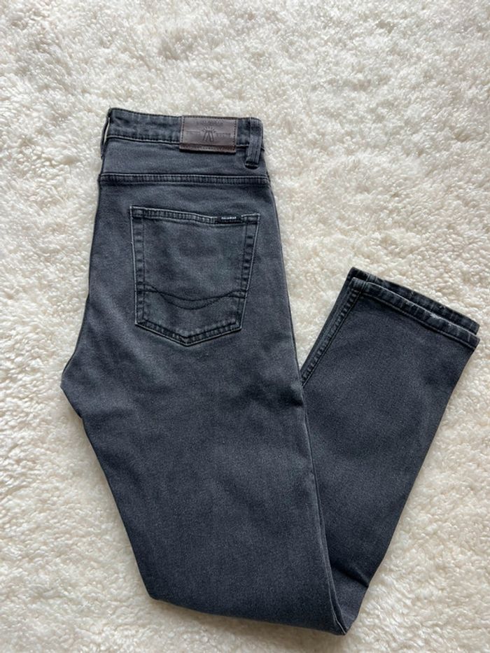 Jean gris Regular fit pull & bear 40