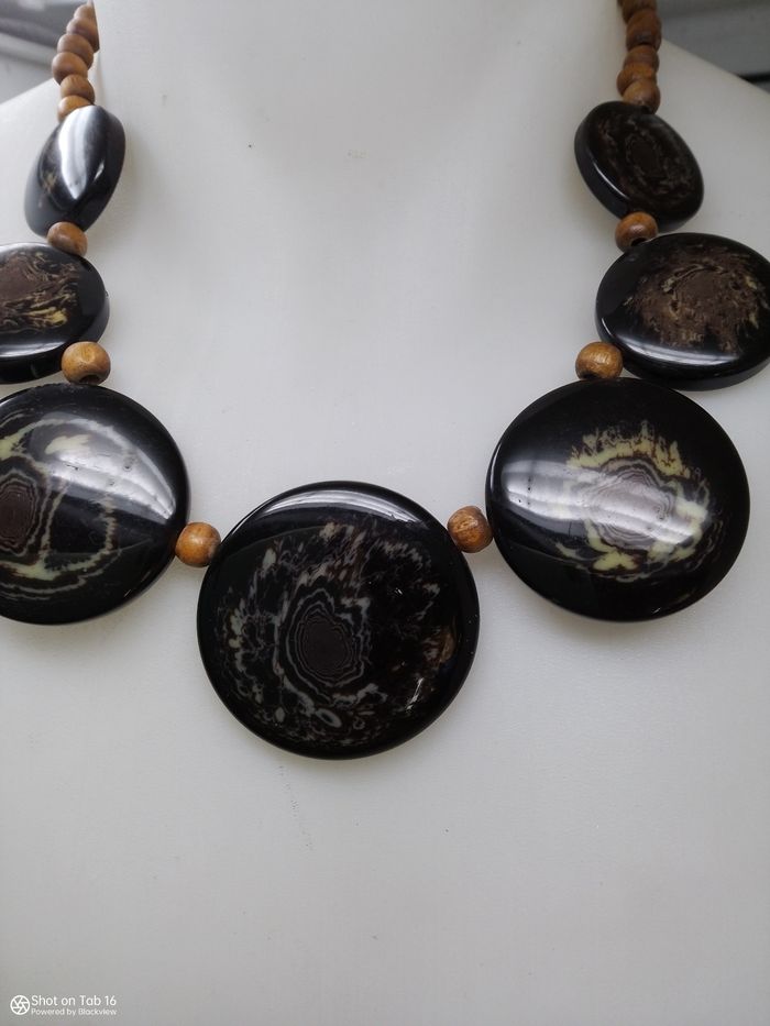 Collier ras du coup tibétain - photo numéro 2