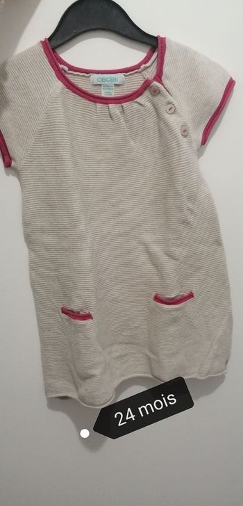 Robe fille 24 mois vertbaudet