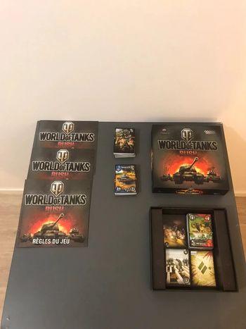 Jeu de cartes world of thanks rush wargammer