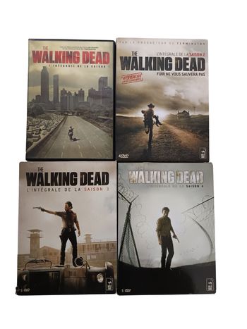 The Walking Dead coffret 16 dvd intégrale des saisons 1 à 4