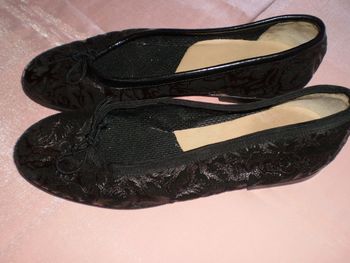 baillerine tout cuir italien t 36 ou t 36,5 NEUF