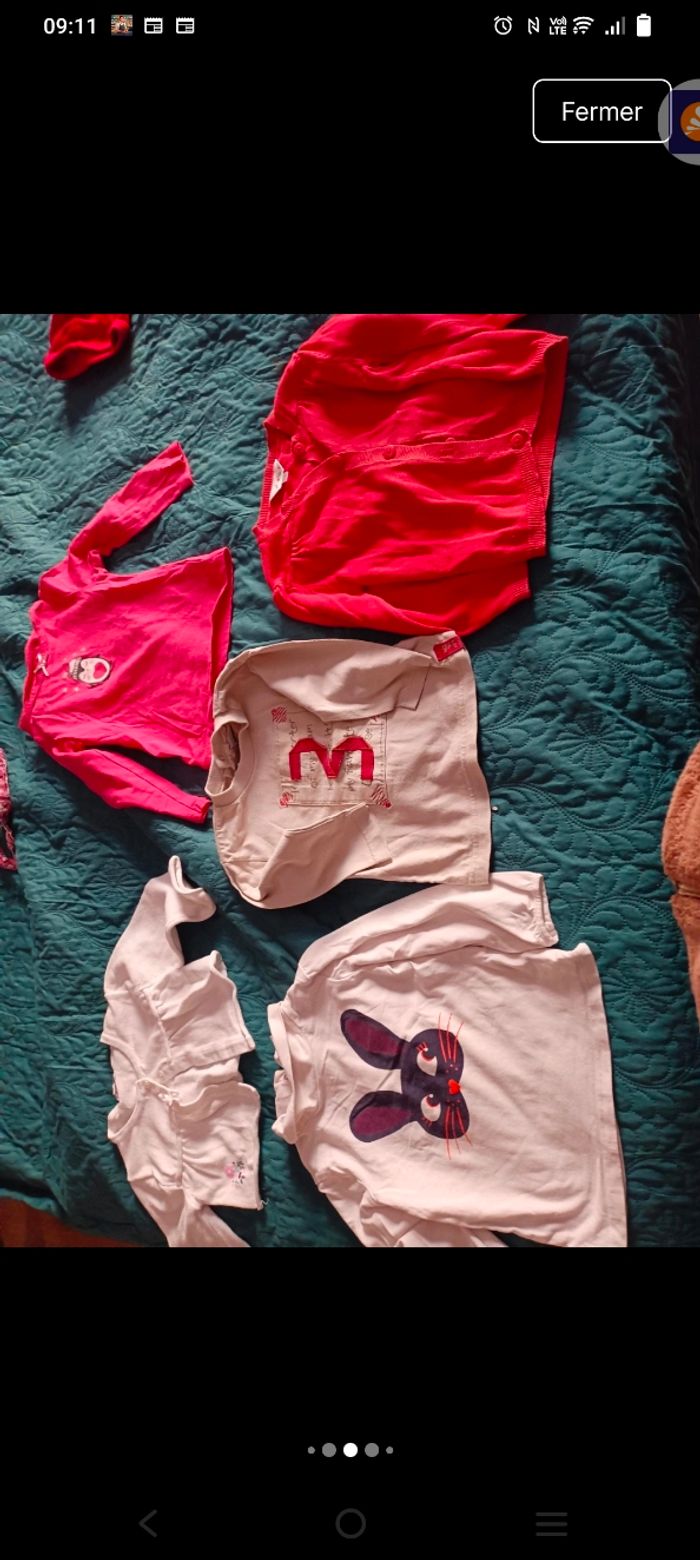Lot de vêtements bébé fille de 3 à 24 mois - photo numéro 6