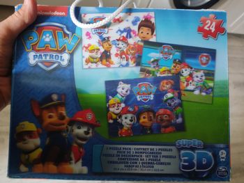 Coffret puzzles pat patrouille