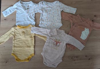 Lot de body manche longues