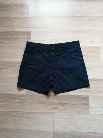 Short coton ceinture réglable