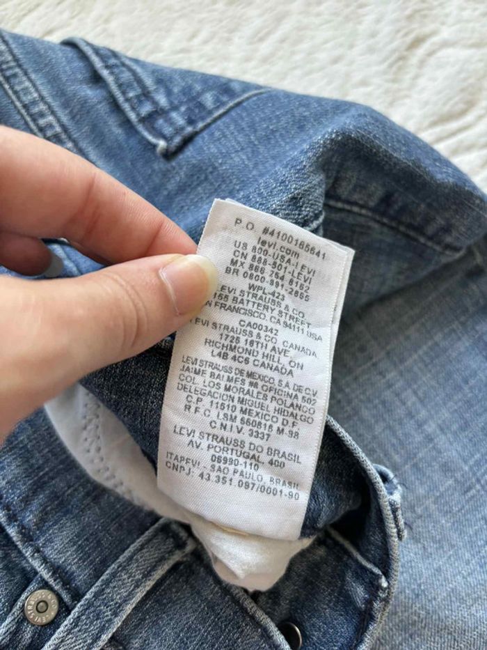 Jean levi’s 505 coupe straight leg droite bleu 00s y2k 2000s taille M/38 mi taille - rare - photo numéro 13