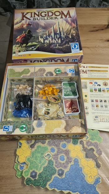 Jeu de société Kingom Builder des éditions Queen Games,