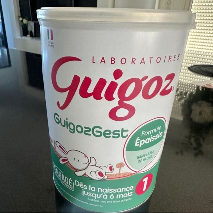 Guigoz gest formule épaissi