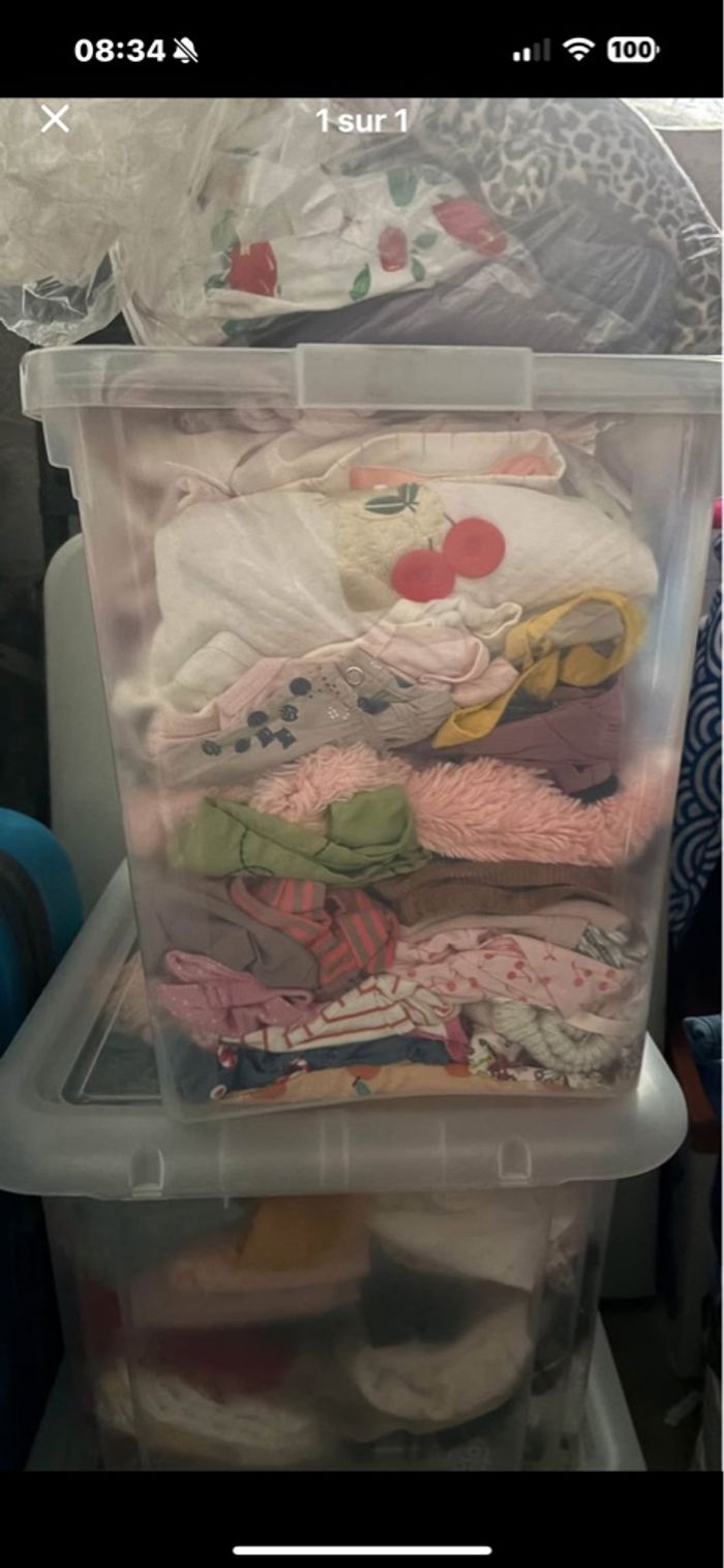 Lot bebe fille 6 mois