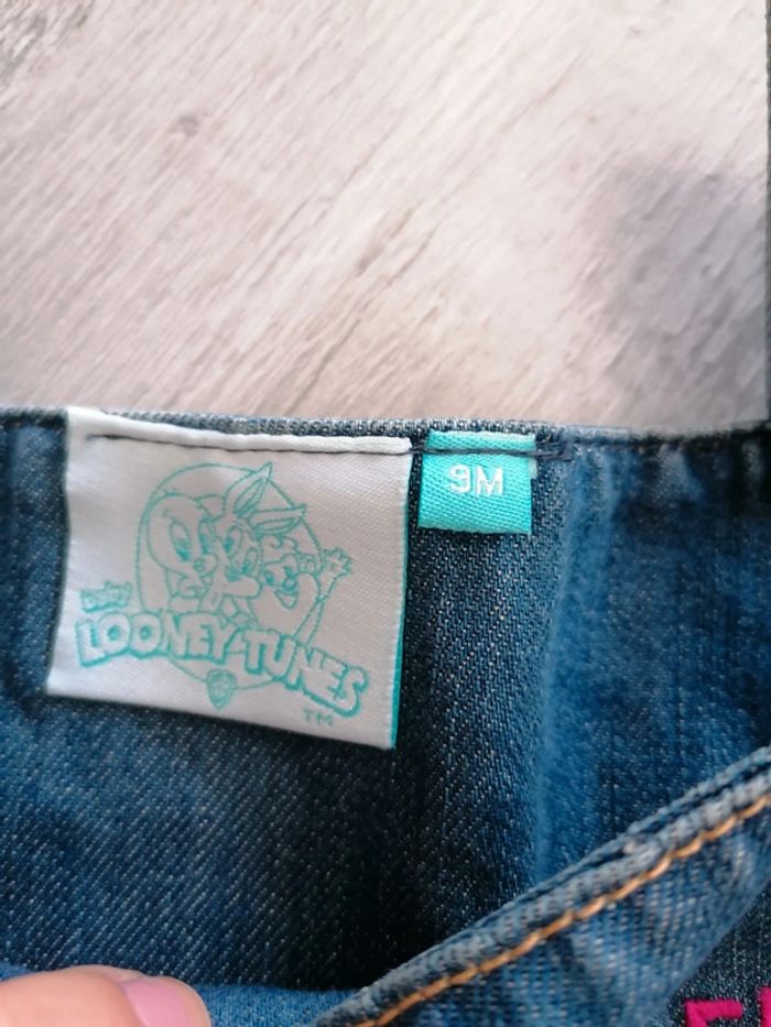 Robe en jeans  T 9 mois 👶 - photo numéro 4